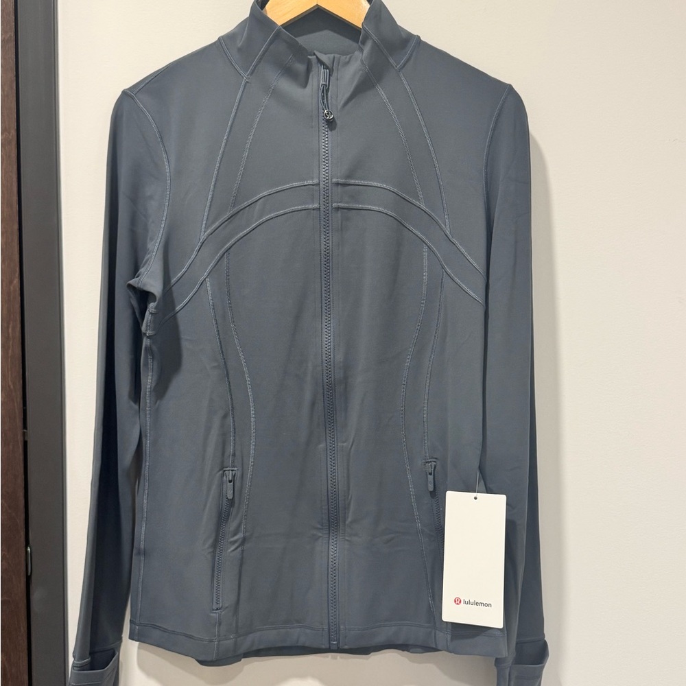 Oil Grey (Oil Blue) Lululemon Define Jacket New w/ Tags RARE COLOR